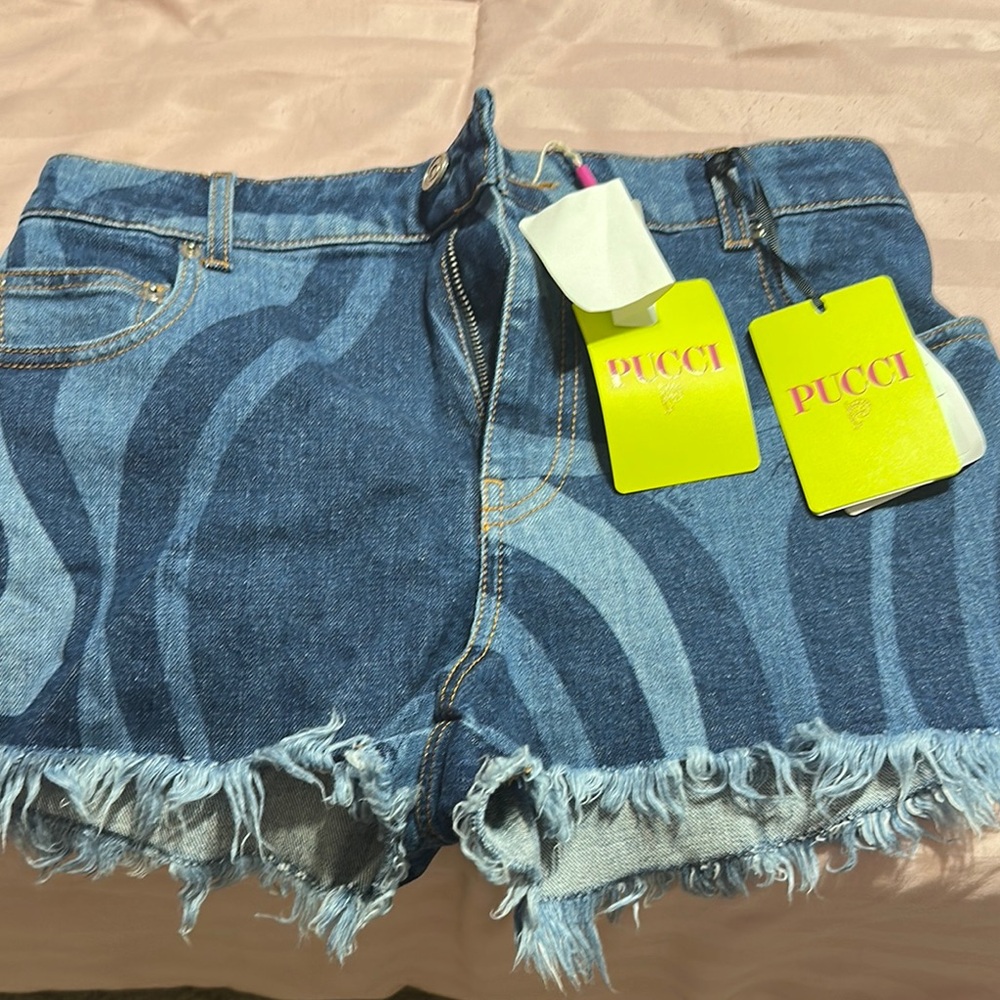 Blue Denim Women's Shorts
